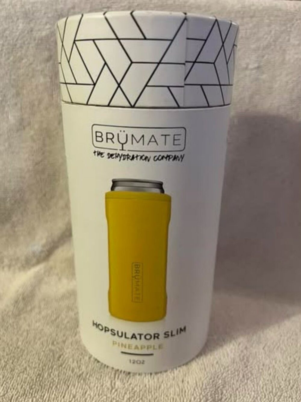 Brumate - NIB - Hopsulater Slim - Pineapple Yellow